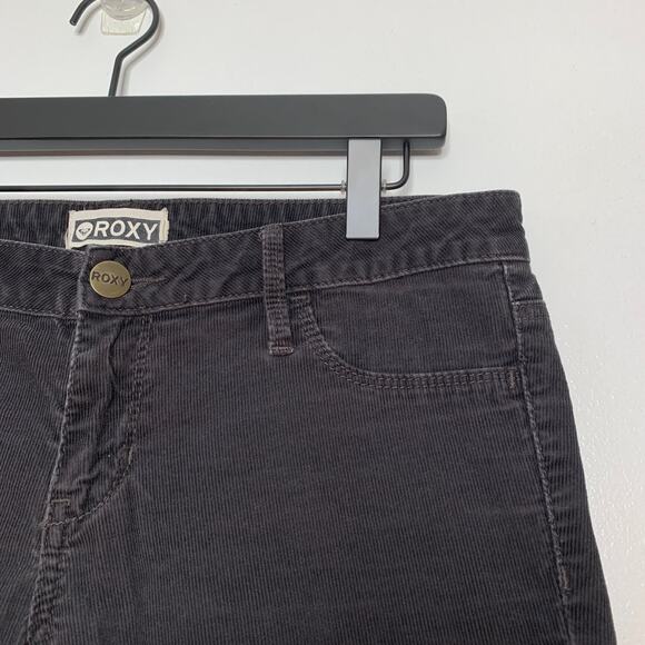 Roxy women's black low rise skinny fit corduroy pants US 9 - Picture 7 of 10